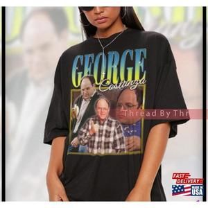Retro George Costanza Shirt Tv Seinfeld Sitcom Seinfield Tshirt